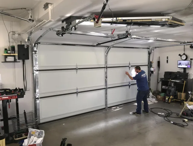 Professional garage door repair service by Tamiami Garage Door Repair in Tamiami