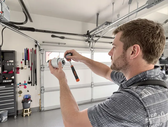 Garage door opener repair service by Tamiami Garage Door Repair in Tamiami